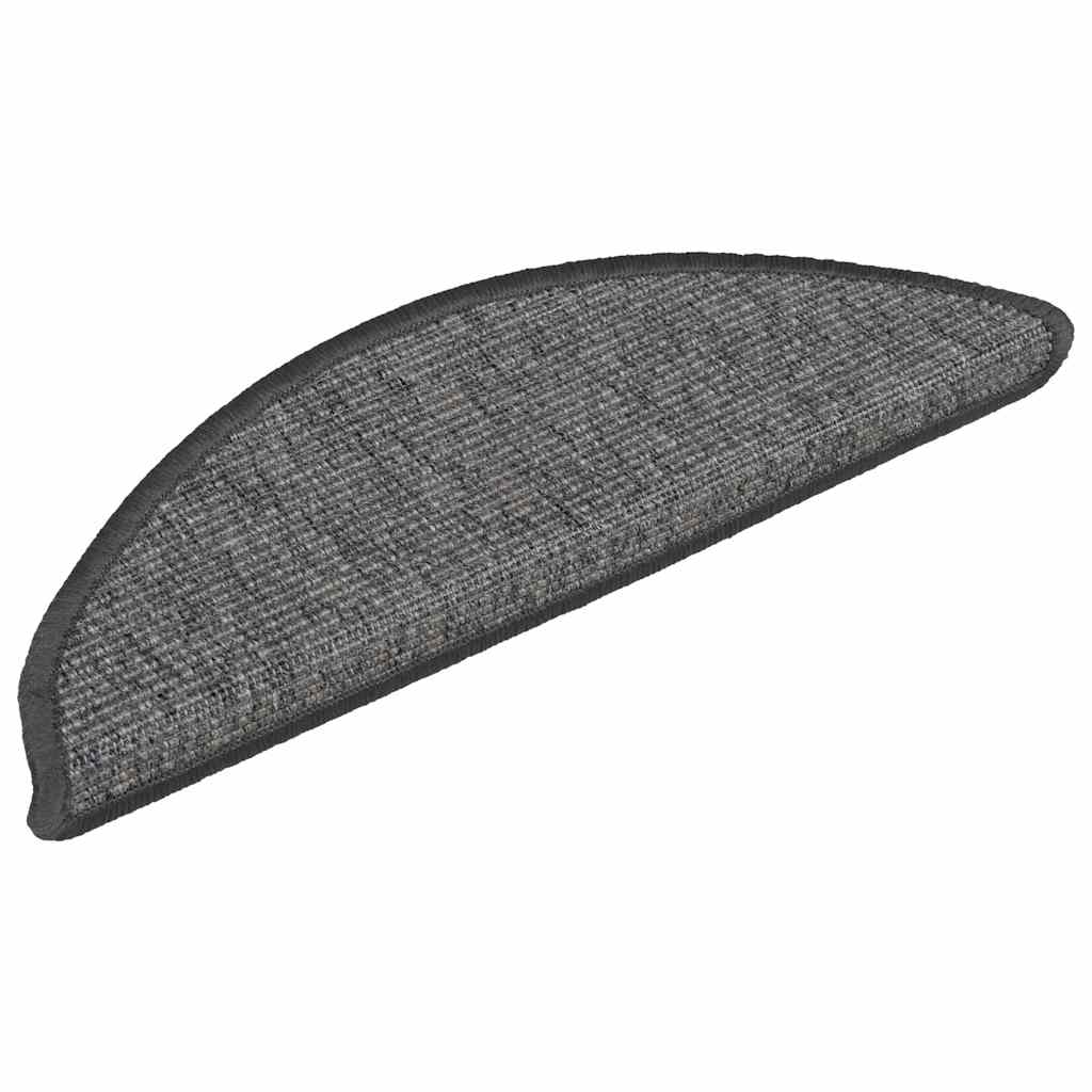 Vidaxl Stair Mats auto-adhésif 15 ST 56X17X3 cm beige et gris