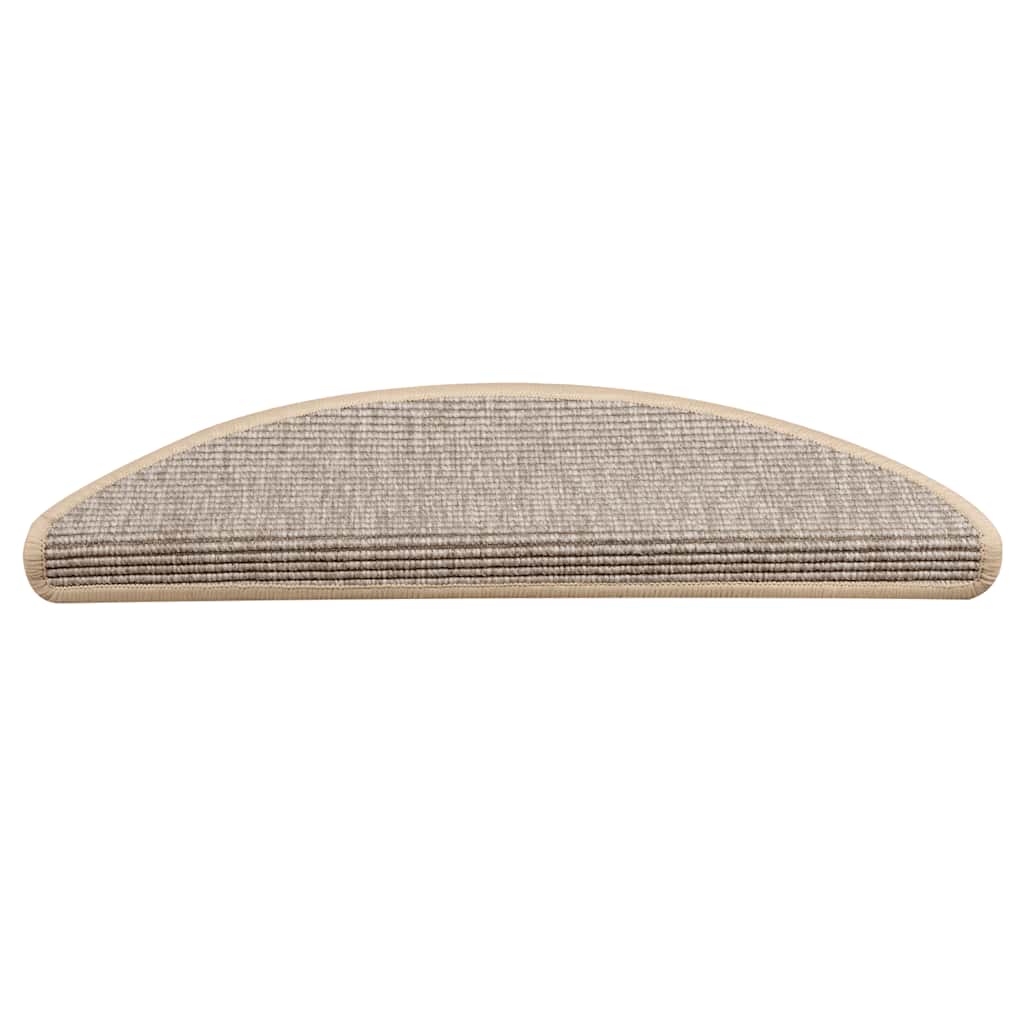 Vidaxl Stair Mats auto-adhésif 15 ST 56x17x3 cm Colore en argent