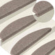 Vidaxl Stair Mats auto-adhésif 15 ST 65X21X4 CM BEIGE DARK