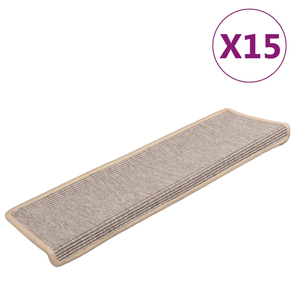 Vidaxl Stair Mats auto-adhésif 15 ST 65X21X4 CM COLORED