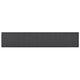 Vidaxl Carpet Runner 50x300 cm anthracite -colored