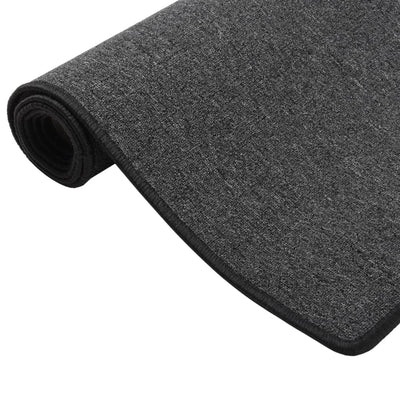 Vidaxl Carpet Runner 80x400 cm anthracite -colored