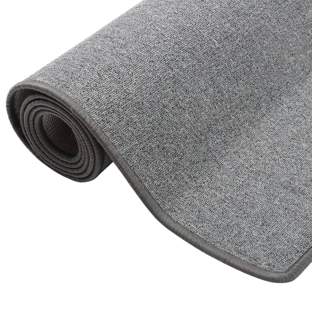 Vidaxl Carpet Runner 50x100 cm gris foncé