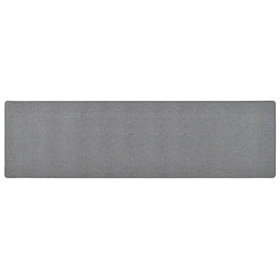 Vidaxl Carpet Runner 50x200 cm gris foncé
