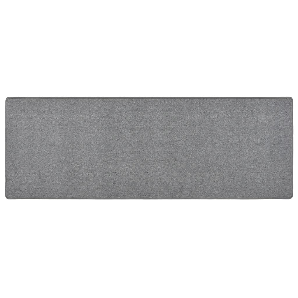 Vidaxl Carpet Runner 80x250 cm gris foncé