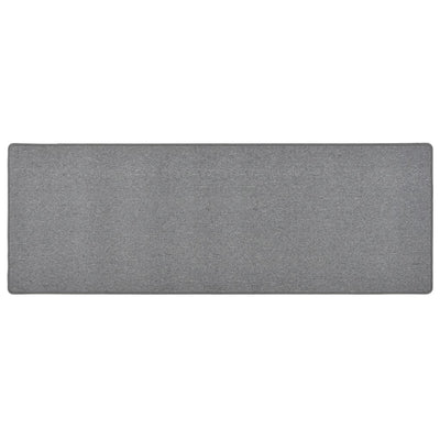 Vidaxl Carpet Runner 80x250 cm gris foncé
