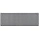 Vidaxl Carpet Runner 80x250 cm gris foncé