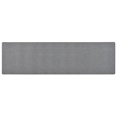Vidaxl Carpet Runner 80x300 cm gris foncé