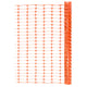 Vidaxl Barrière grillage 30 m orange