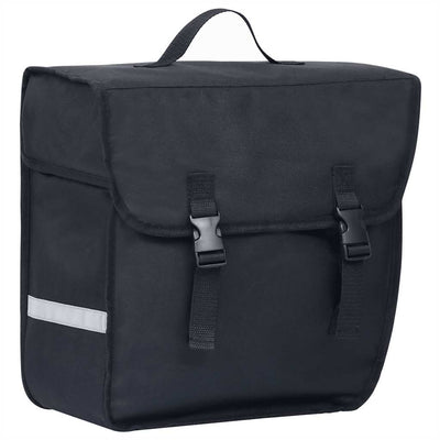 Sac à vélo Vidaxl pour porte-bagages seulement étanche 21 L noir