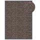 Vidaxl DOORMAT TUFTED 40x60 cm brun foncé