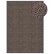 Vidaxl DOORMAT TUFTED 60x90 cm brun foncé