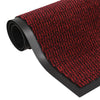 Vidaxl DOORMAT TUFTED 60x150 cm rouge
