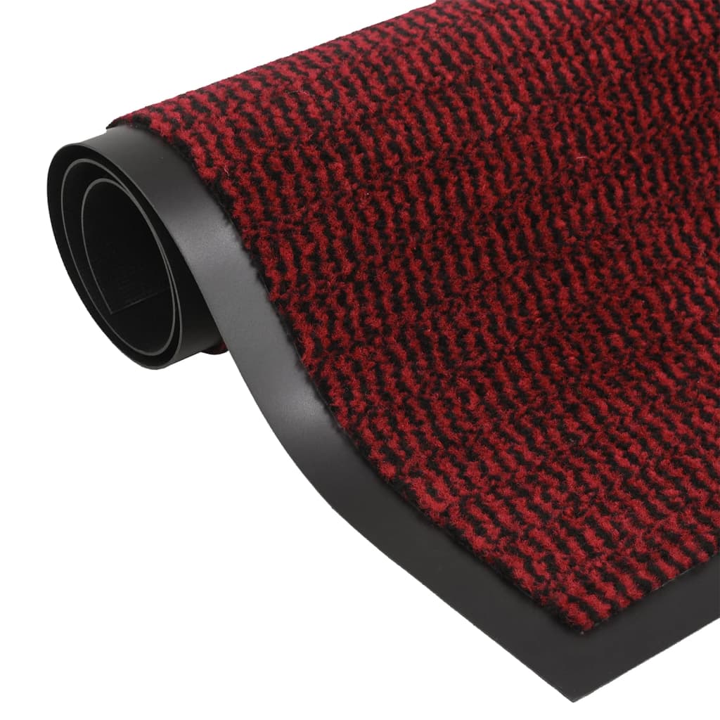 Vidaxl DOORMAT TUFTED 60x150 cm rouge