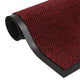 Vidaxl DOORMAT TUFTED 60x150 cm rouge