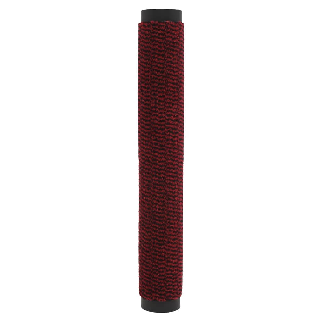 Vidaxl DOORMAT TUFTED 60x150 cm rouge
