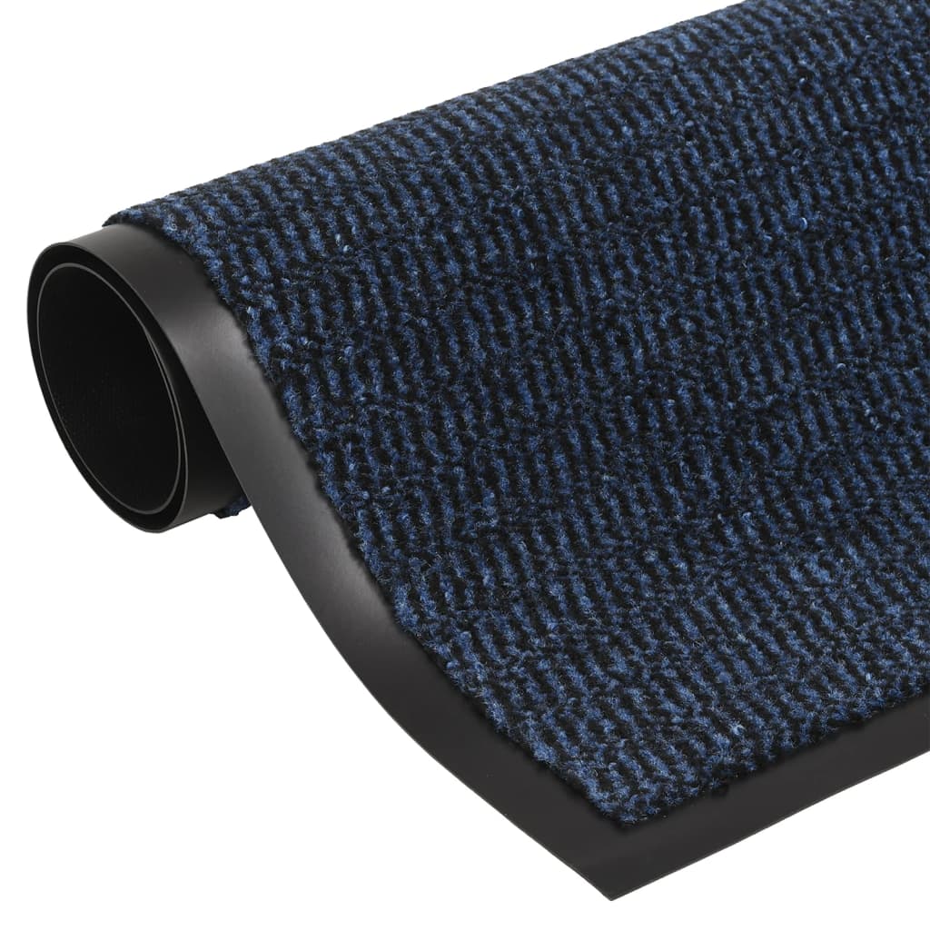 Vidaxl DOORMAT TUFTED 60x150 cm bleu