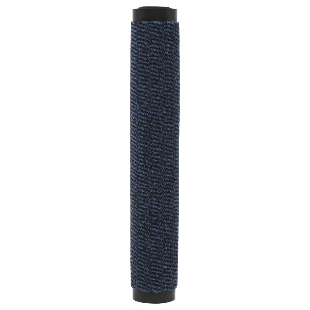 Vidaxl DOORMAT TUFTED 60x150 cm bleu
