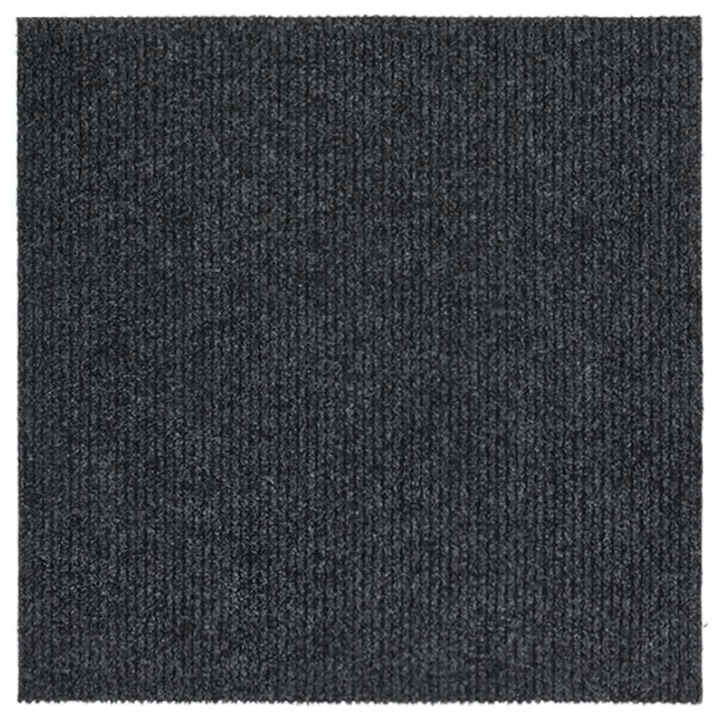 Vidaxl droogloopmat 100x100 cm anthracite -colored