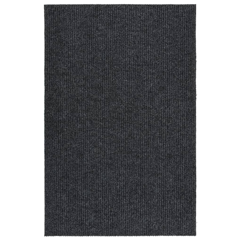 Vidaxl droogloopmat 100x150 cm anthracite -colored