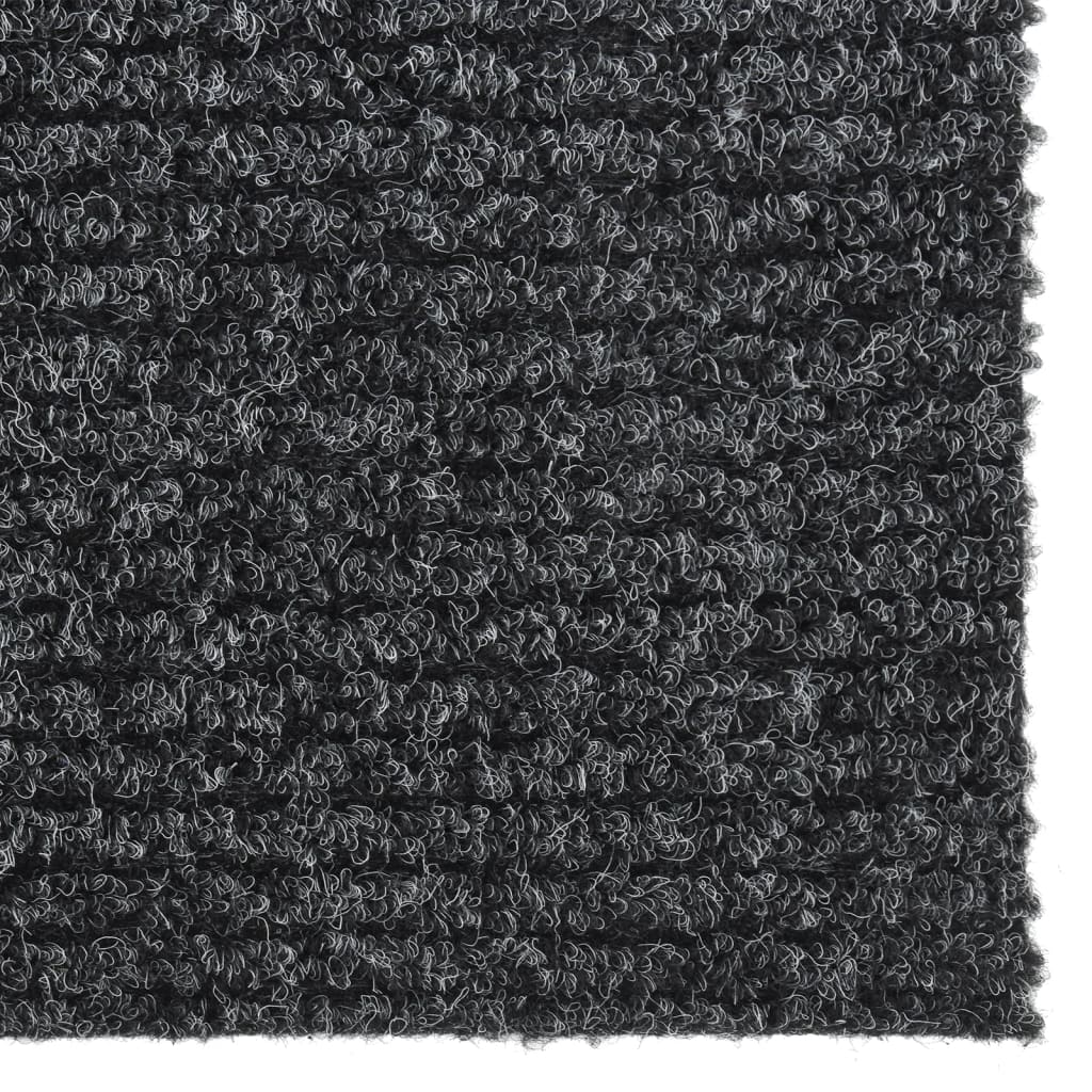 Vidaxl droogloopmat 100x150 cm anthracite -colored