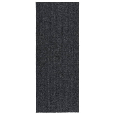 Vidaxl droogloopmat 100x250 cm anthracite -colored