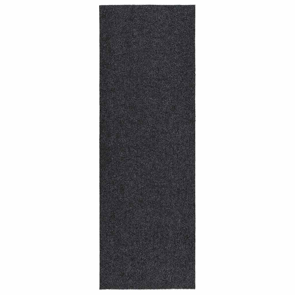 Vidaxl droogloopmat 100x300 cm anthracite -colored