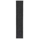 Vidaxl droogloopmat 100x500 cm anthracite -colored