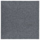Vidaxl droogloopmat 100x100 cm gris