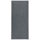 Vidaxl droogloopmat 100x250 cm gris