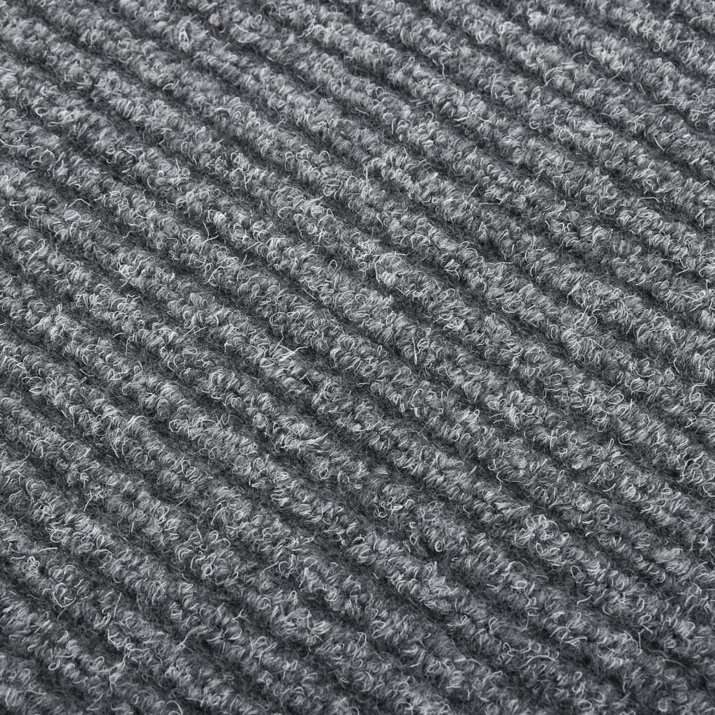 Vidaxl droogloopmat 100x300 cm gris