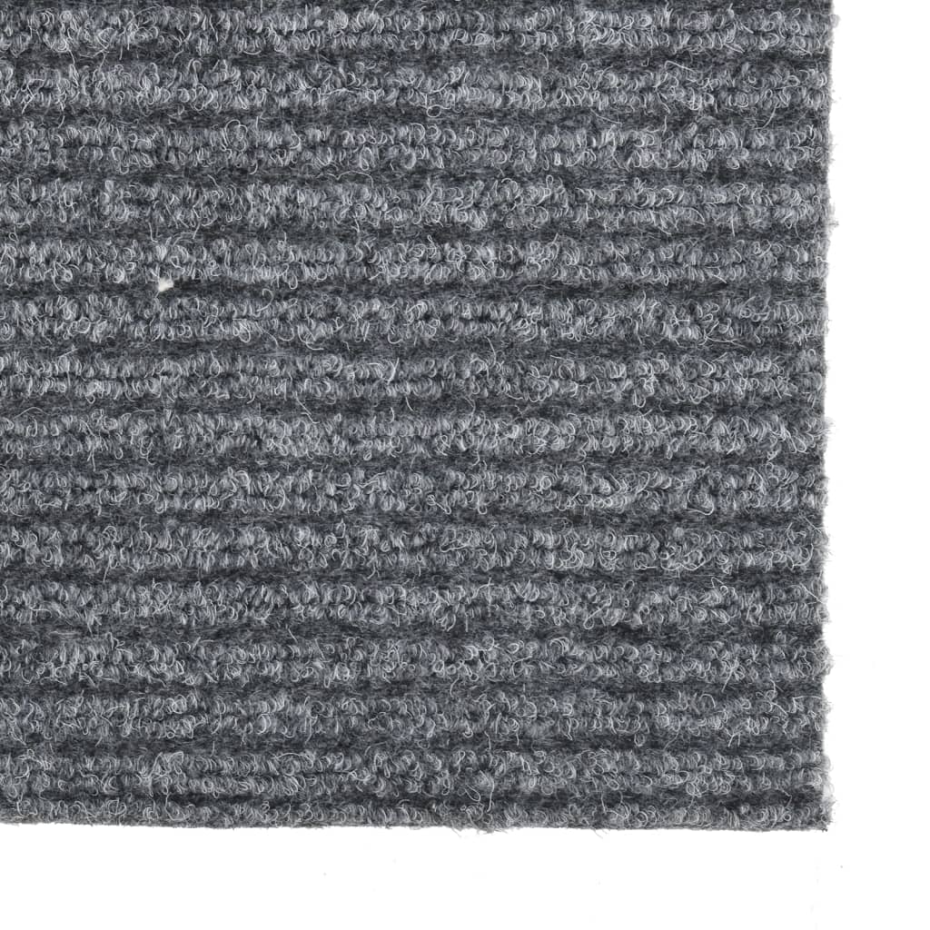Vidaxl droogloopmat 100x300 cm gris