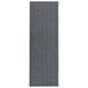 Vidaxl droogloopmat 100x350 cm gris