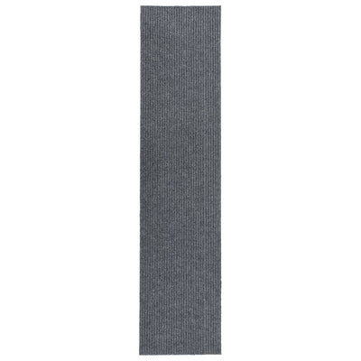 Vidaxl droogloopmat 100x450 cm gris