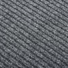 Vidaxl droogloopmat 100x500 cm gris
