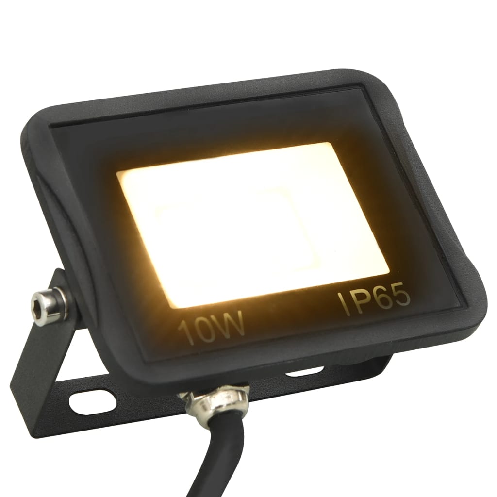 Vidaxl Spotlight LED 10 W blanc chaud