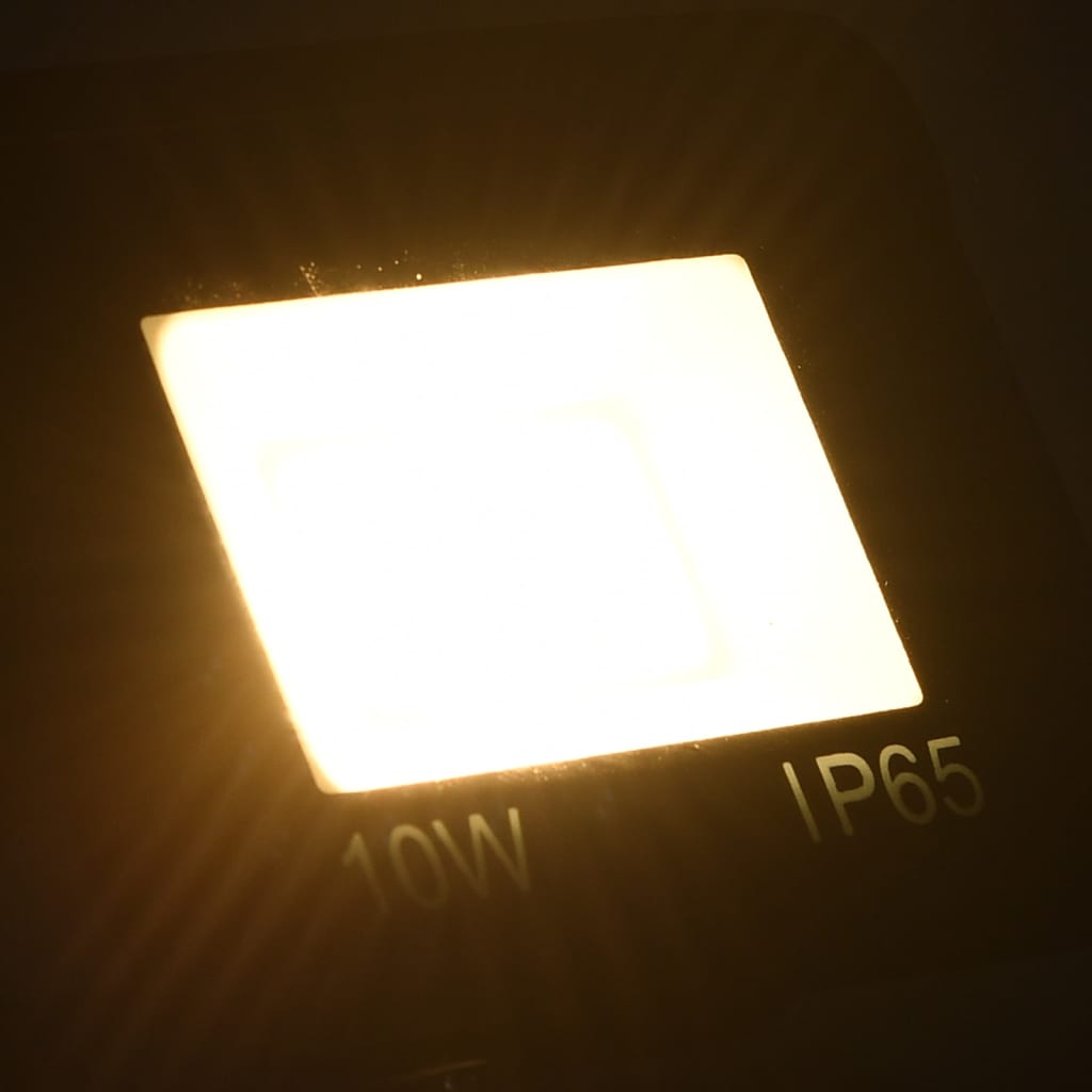 Vidaxl Spotlight LED 10 W blanc chaud