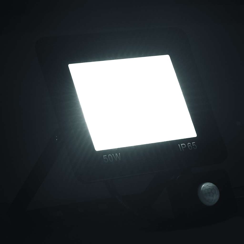 Spot VidaXL avec capteur LED 50 W blanc froid