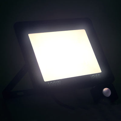 Spot VidaXL avec capteur LED 100 W blanc froid
