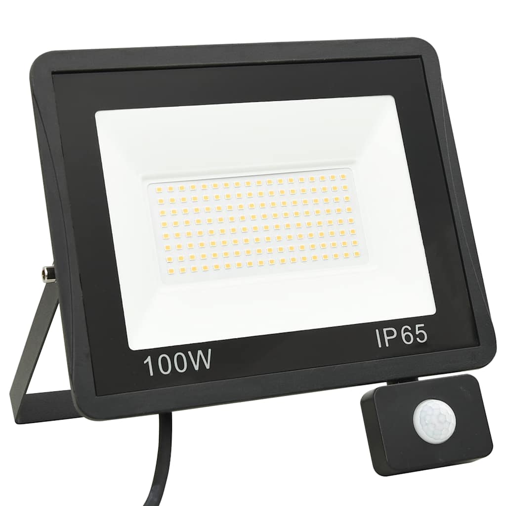 Spot VidaXL avec capteur LED 100 W blanc froid