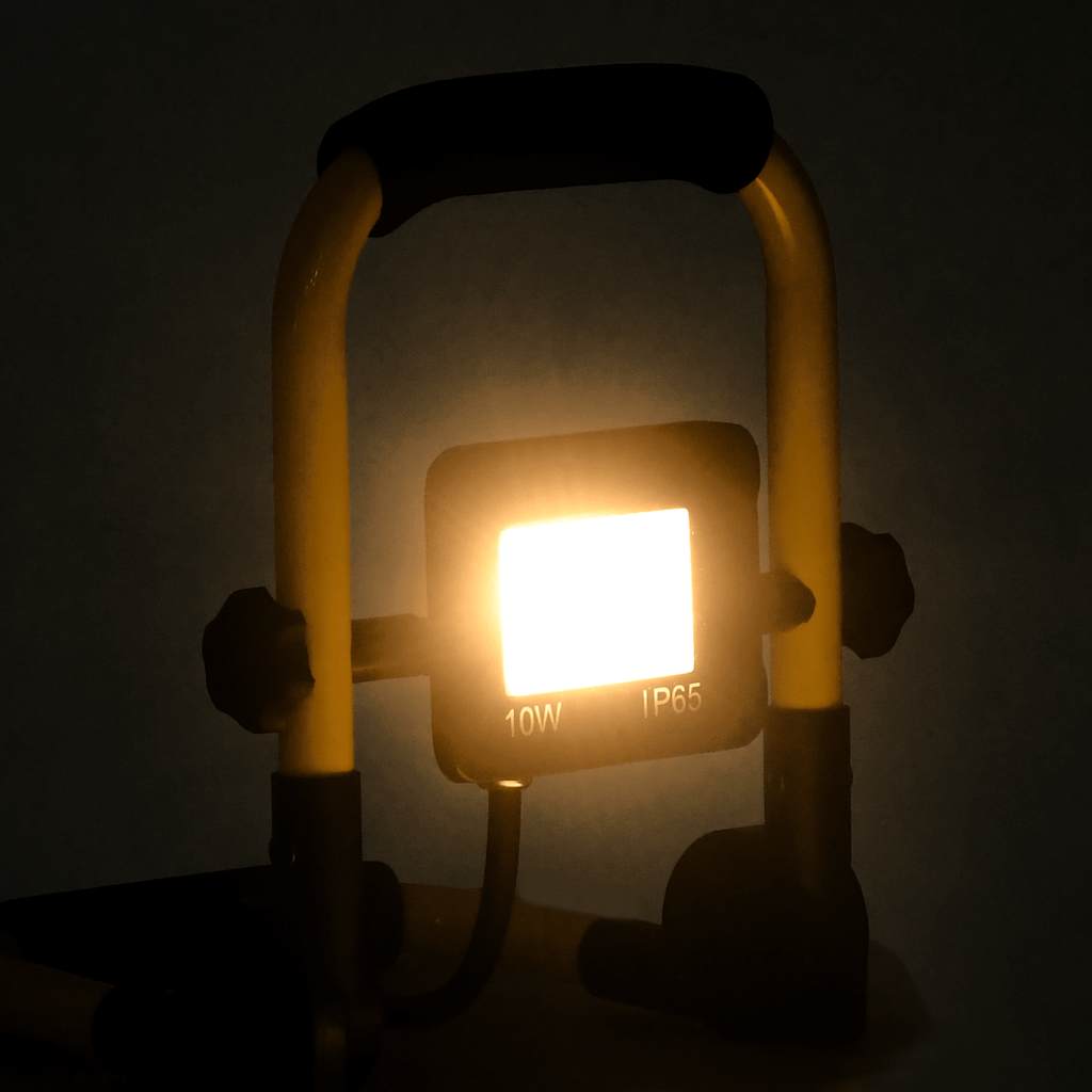 Vidaxl Spotlight avec poignée LED 10 W