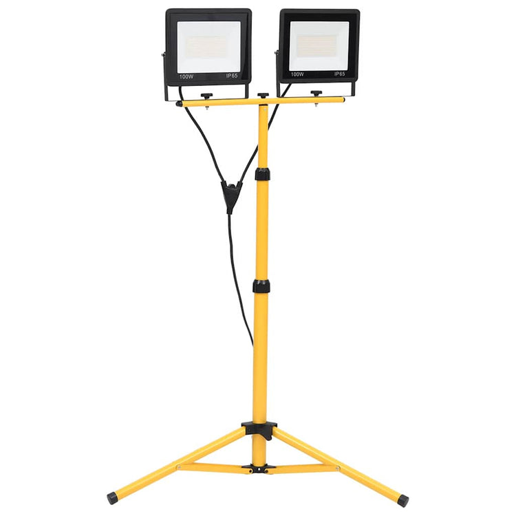Spot VidaXL avec trépied LED 2x100 W blanc froid