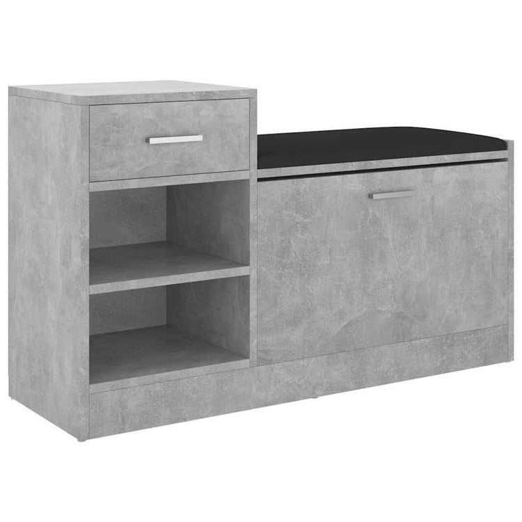 Canapé de chaussure Vidaxl 94.5x31x57 cm