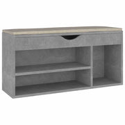 Banc de chaussures Vidaxl avec coussin 104x30x49 cm - afbeelding 2