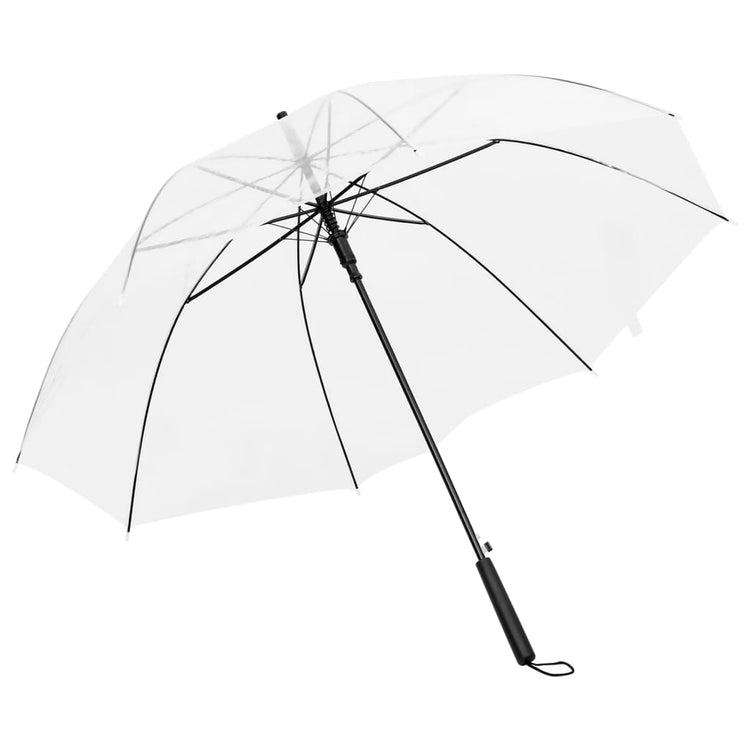 Parapluie vidaxl 100 cm transparent