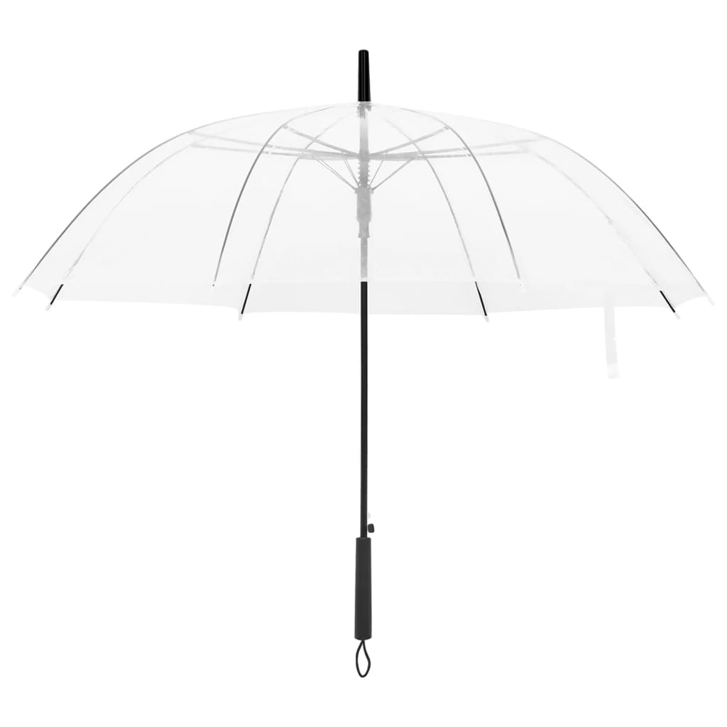 Parapluie vidaxl 100 cm transparent