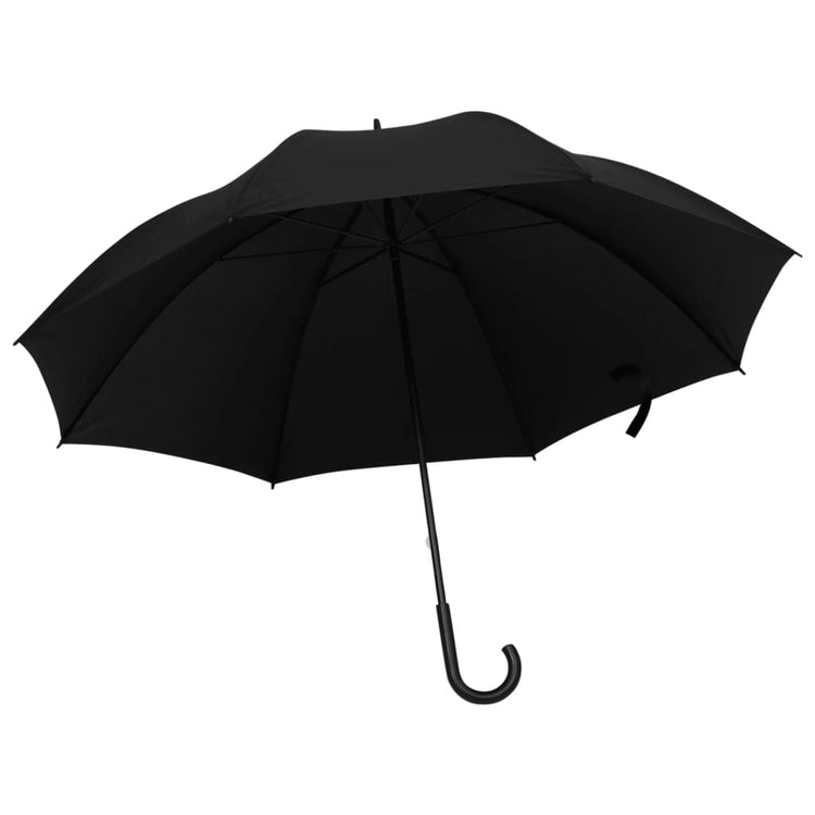 Parapluie Vidaxl 130 cm noir