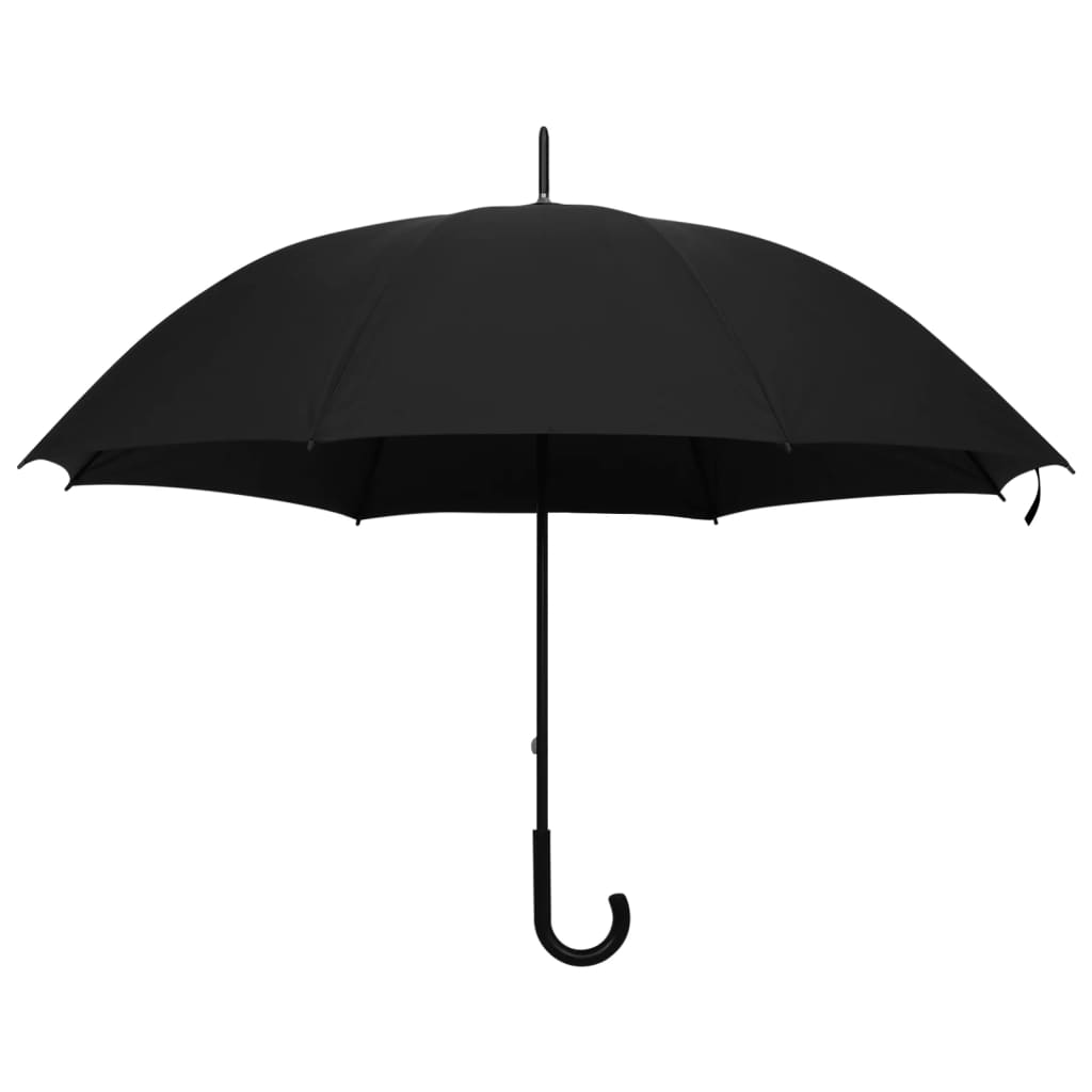 Parapluie Vidaxl 130 cm noir