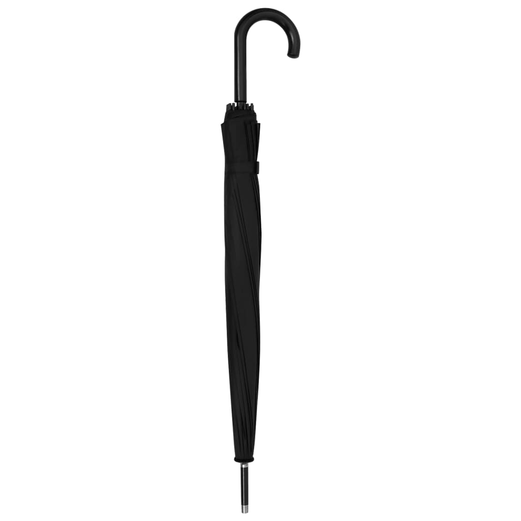 Vidaxl Umbrella automatique 105 cm noir