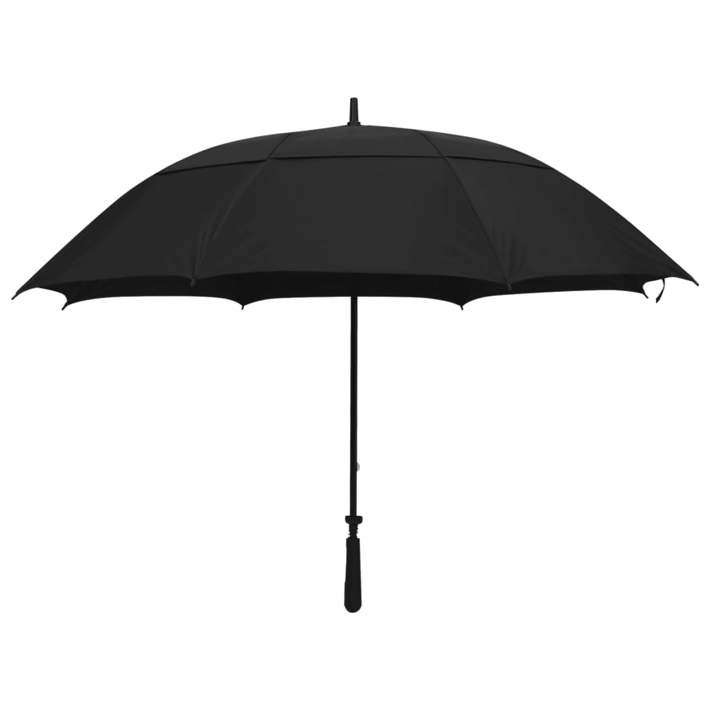 Parapluie Vidaxl 130 cm noir